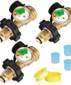 Adaptador de Tanque de Propano Aekops de 100 lb, Indicador