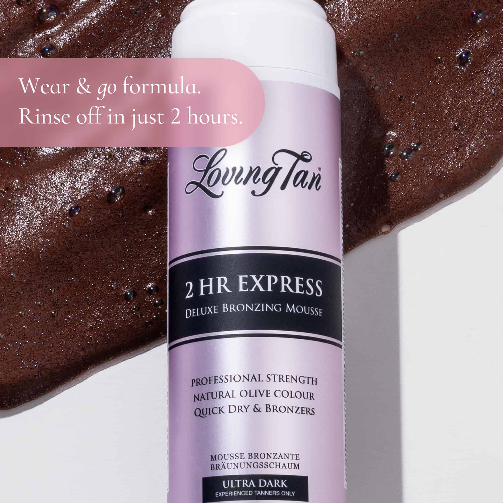 Loving Tan 2 HR Express Espuma Autobronceadora, Ultra - Imagen 6
