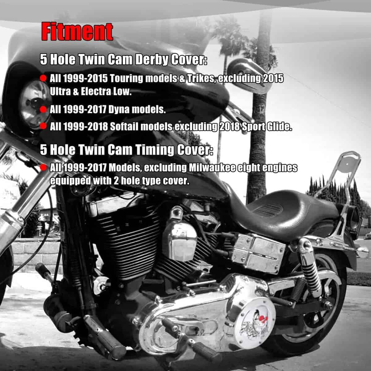 Goldfire Cubierta de Tiempo Derby de 5 Orificios y - Imagen 9