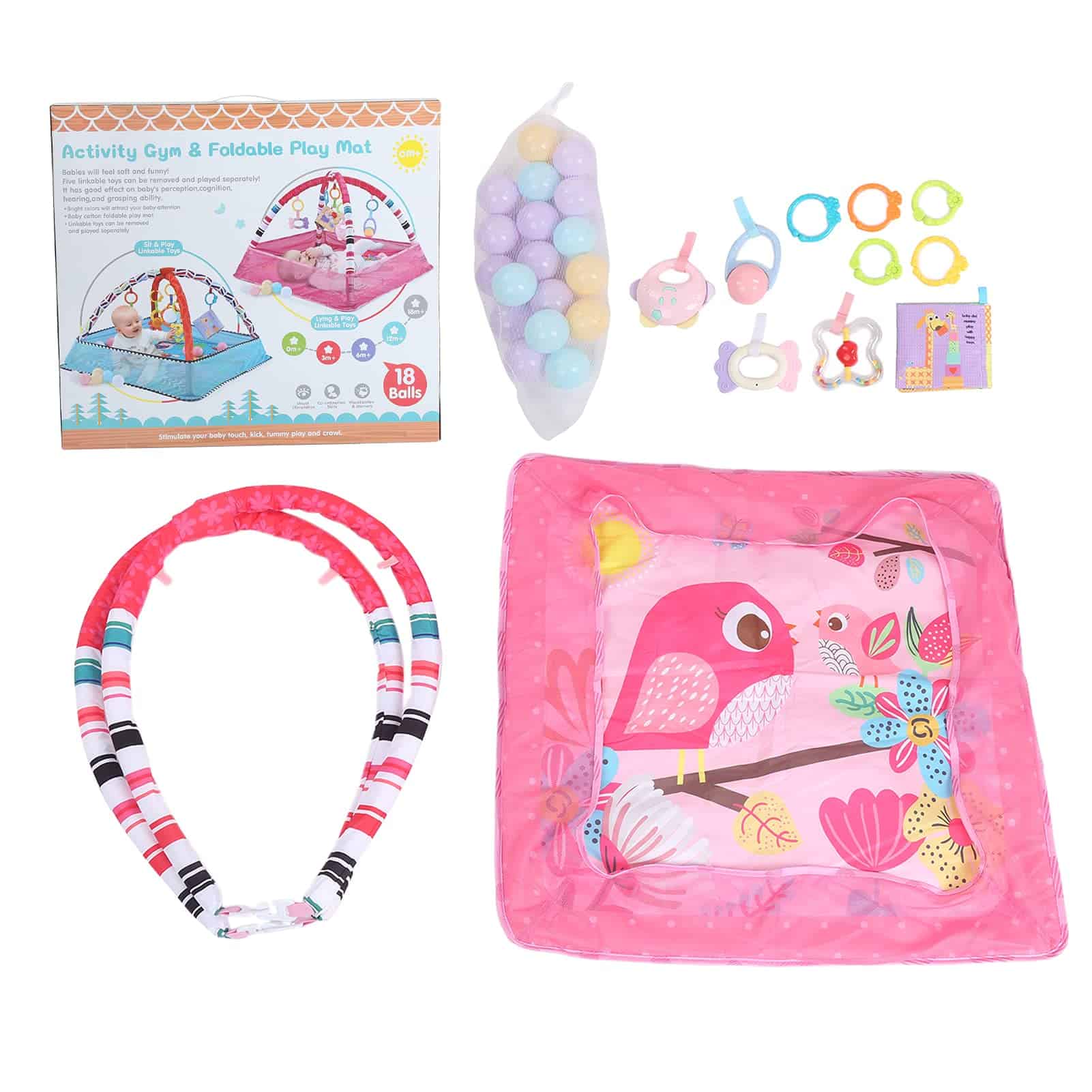 Gimnasio para Bebés, Tapete de Juegos para Bebés Ejercicio - Imagen 8