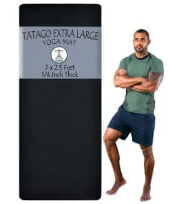 Tapete de Yoga Tatago Extra Grueso y Ancho - 1/4 pulgadas
