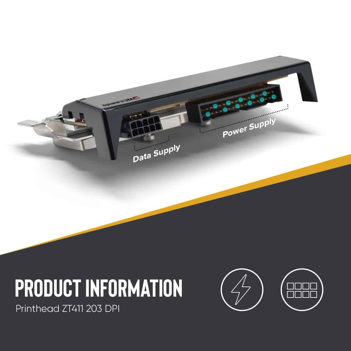 Cabezal de Impresión Compatible con Zebra ZT410 / Zebra - Imagen 5