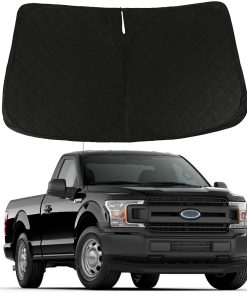 D-Lumina Protector Solar para Parabrisas - -Negro y Plateado