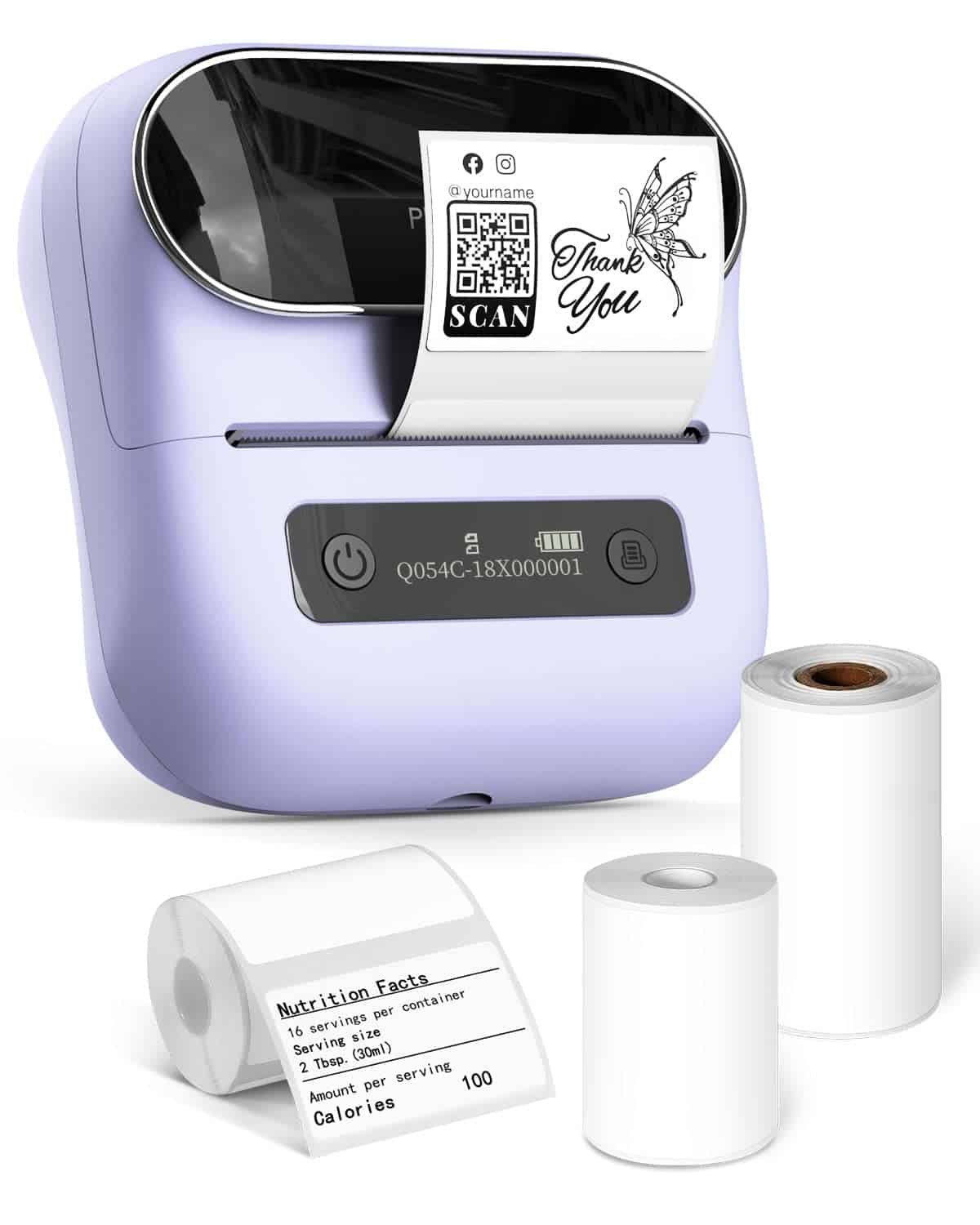 Phomemo Label Maker, Impresora térmica Bluetooth para