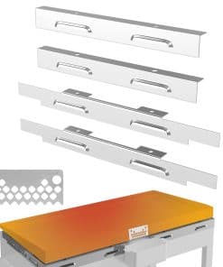 Protector de Viento y Filtro de Bandeja de Grasa para