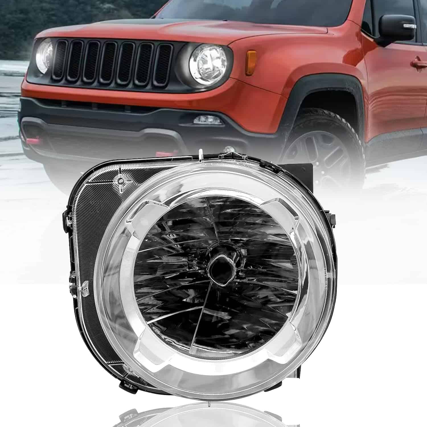 Ensamblaje de Faros Apto para Jeep Renegade 2015 2016 2017