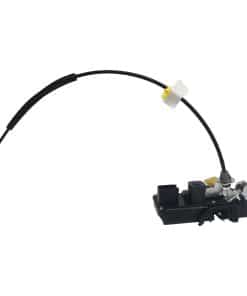 Actuador de cerradura de puerta con pestillo y cable,