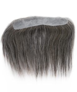 Tupé de pelo para hombres en la línea del cabello frente a