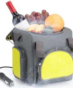 GiTenvy Enfriador de Coche de 15 Cuartos para Viajes