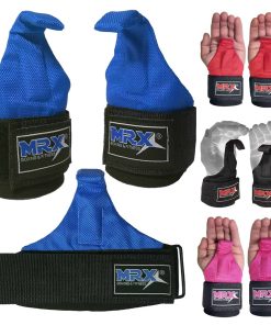 Correas de levantamiento de pesas MRX con soporte de
