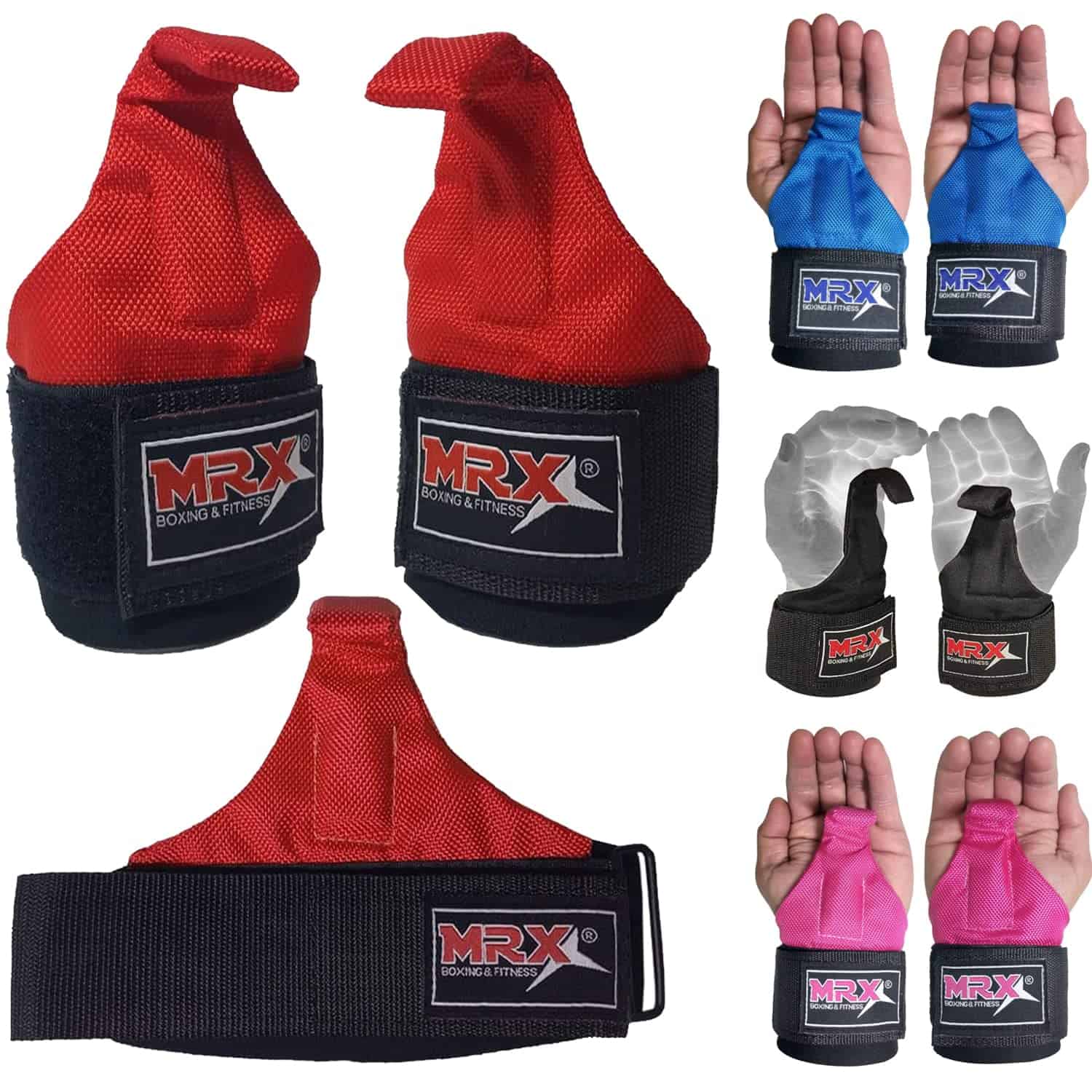 MRX Power Weight Lifting Straps Soporte de muñeca para