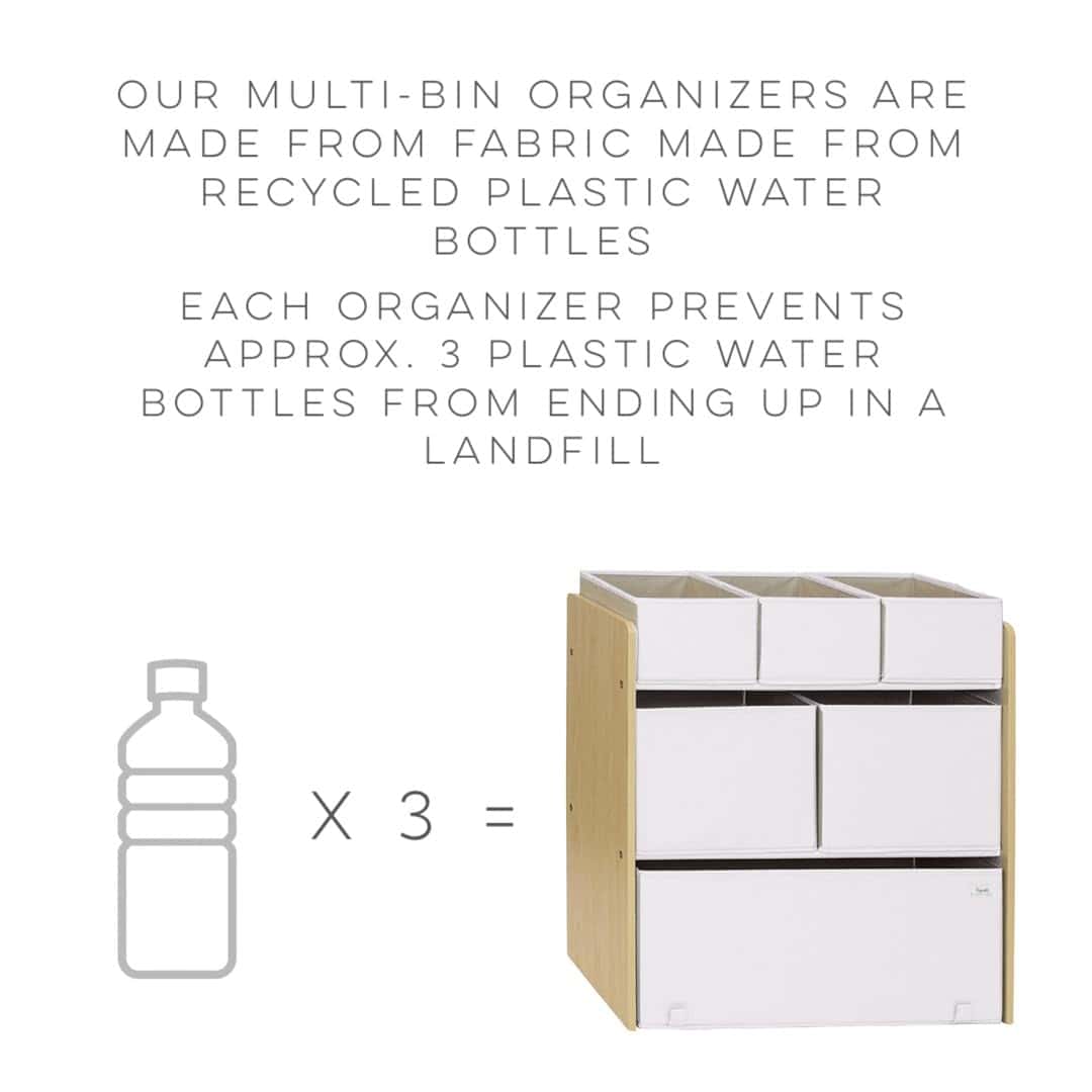 Organizador de juguetes de varios contenedores 3 Sprouts - - Imagen 7