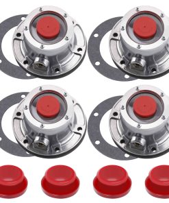 Tapa de Cubo de Buje de Aluminio Ailbiuko 3434024 para Eje