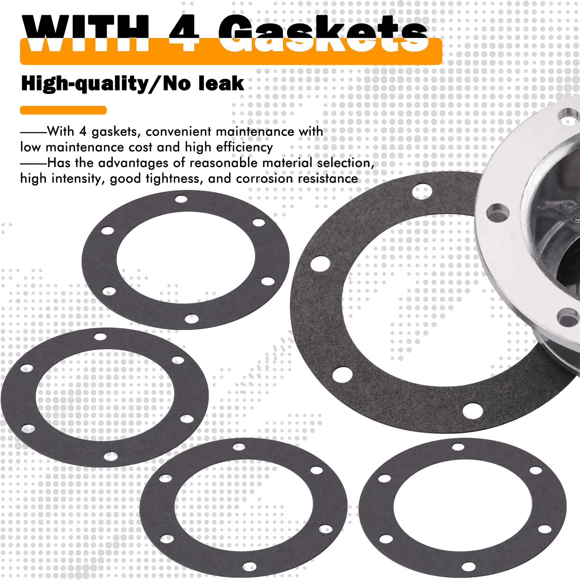 Tapa de Cubo de Buje de Aluminio Ailbiuko 3434024 para Eje - Imagen 5