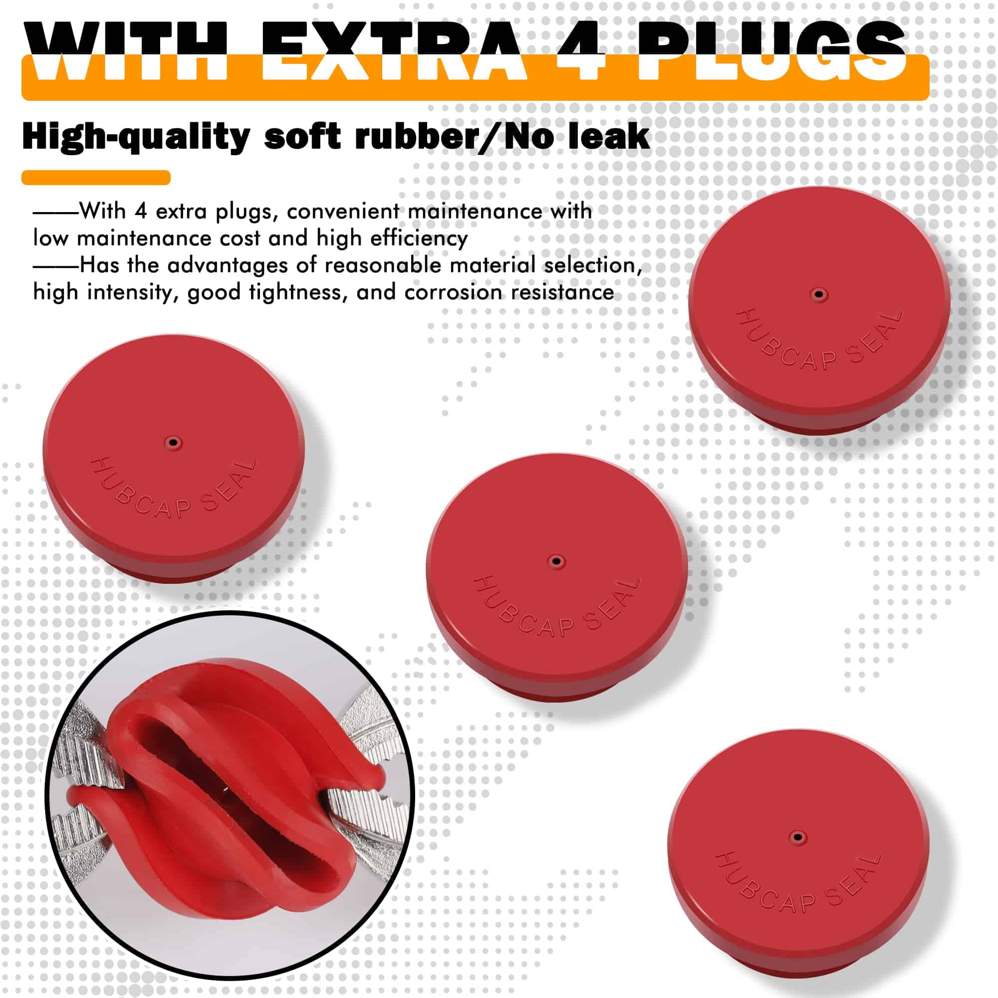 Tapa de Cubo de Buje de Aluminio Ailbiuko 3434024 para Eje - Imagen 4