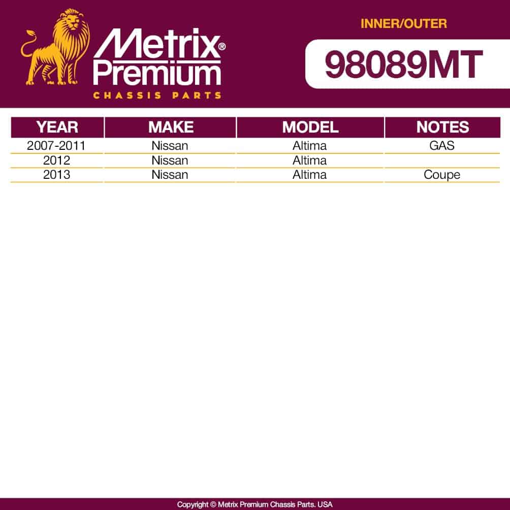 Kit de 4 piezas de extremo de barra de dirección interior y - Imagen 3