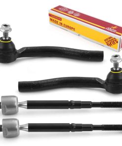 Kit de 4 piezas de Extremos de Barra de -Gris