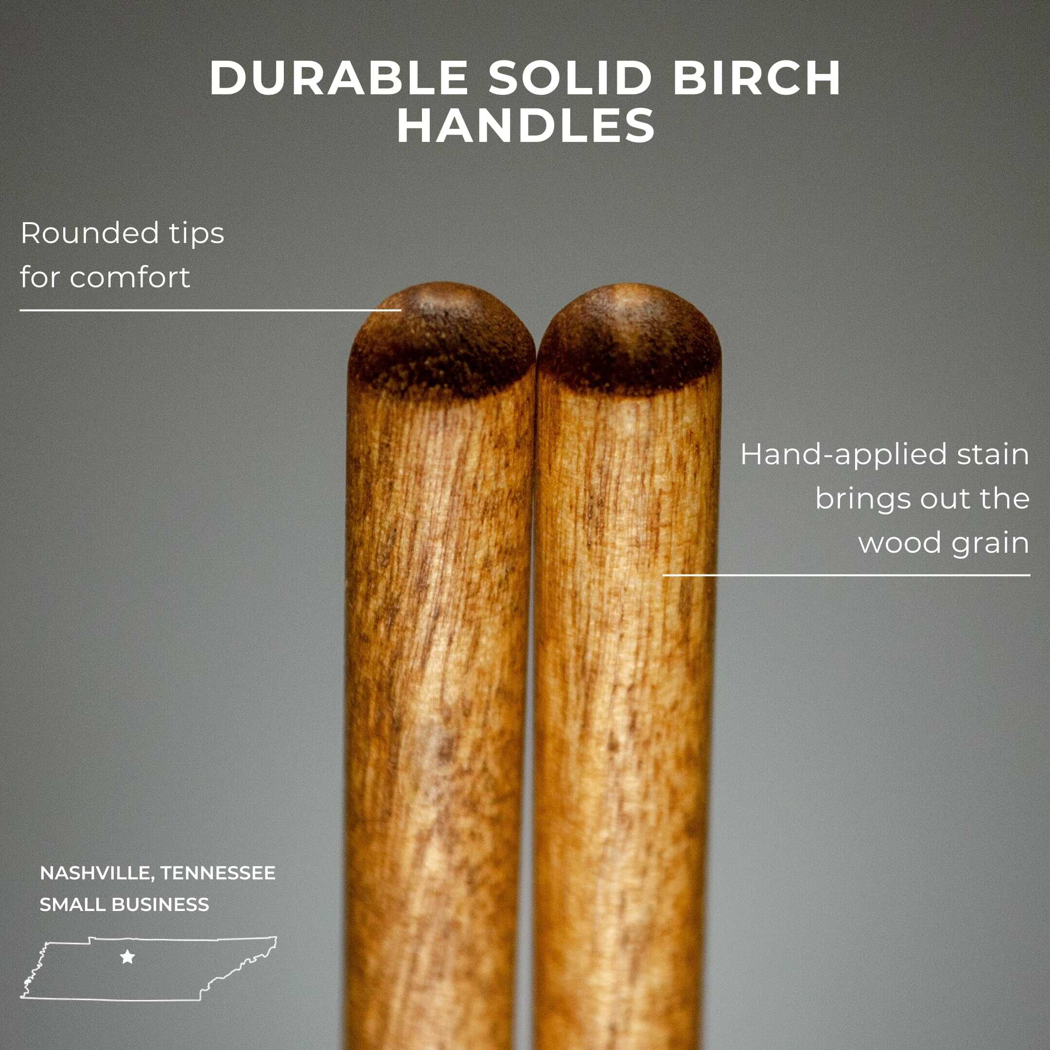 Combo de mazos de percusión Timber Drum Co. - ENSAMBLADOS - Imagen 6