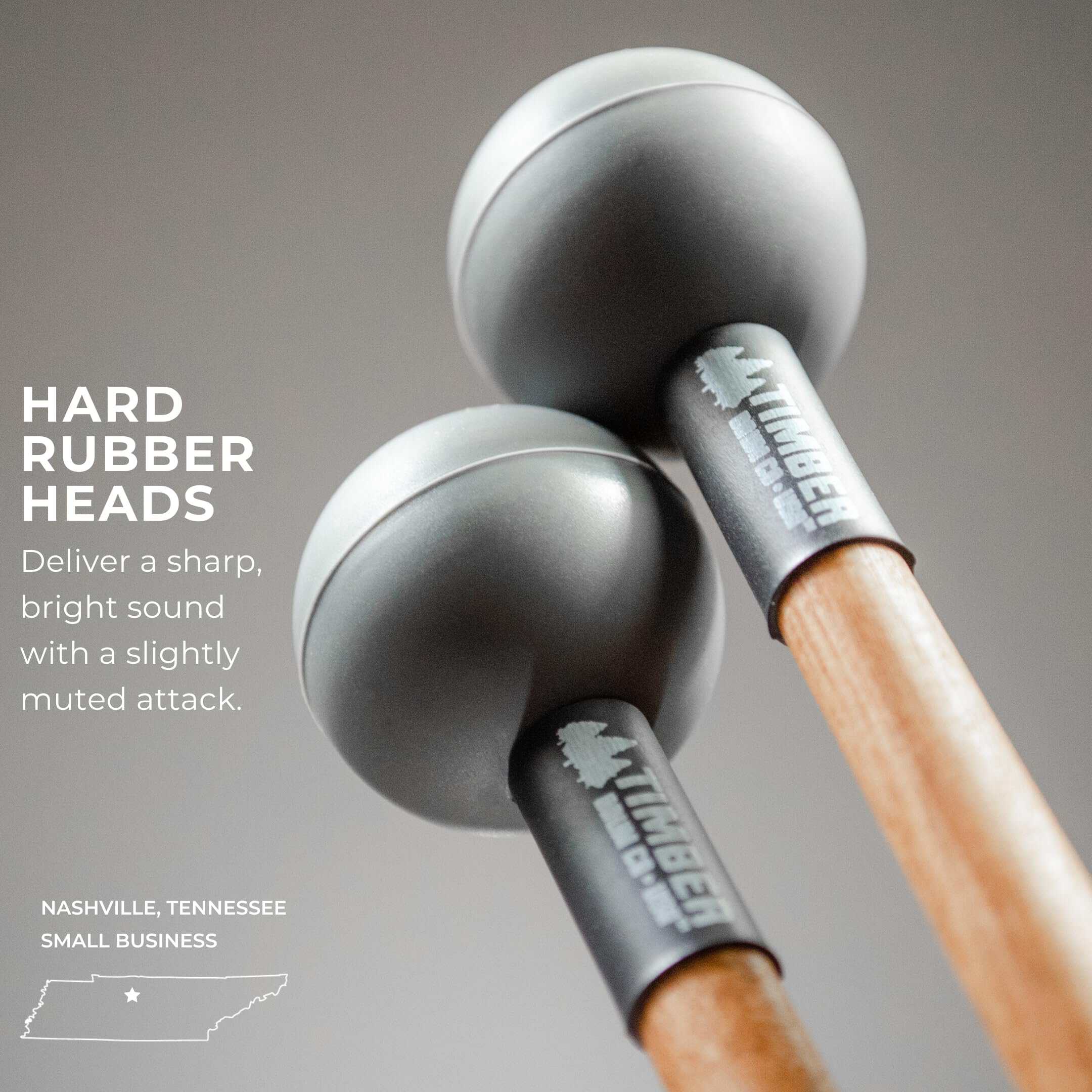 Combo de mazos de percusión Timber Drum Co. - ENSAMBLADOS - Imagen 5