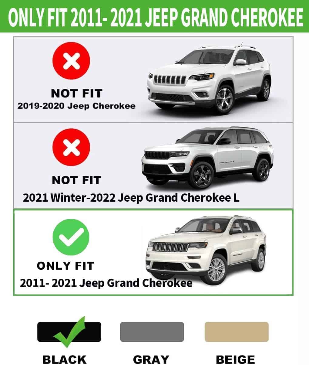 Cubierta de carga Marretoo para Jeep Grand Cherokee - Imagen 5