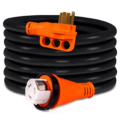 Cable de extensión de alimentación de generador RV de 50