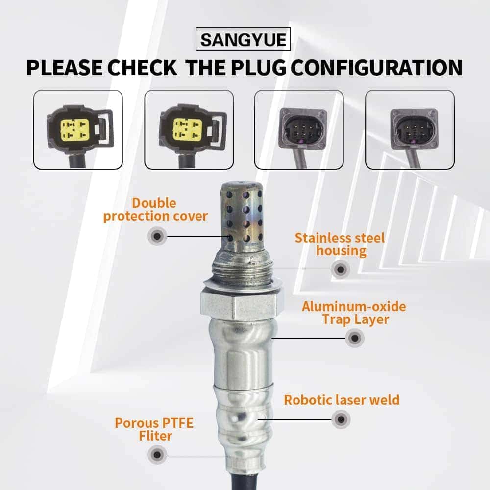 Set de 4 Sensores de Oxígeno O2 para Mercedes-Benz E350 - Imagen 3