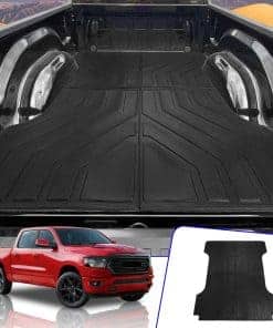 Tapete de cama de camioneta Rongtaod Compatible con Dodge