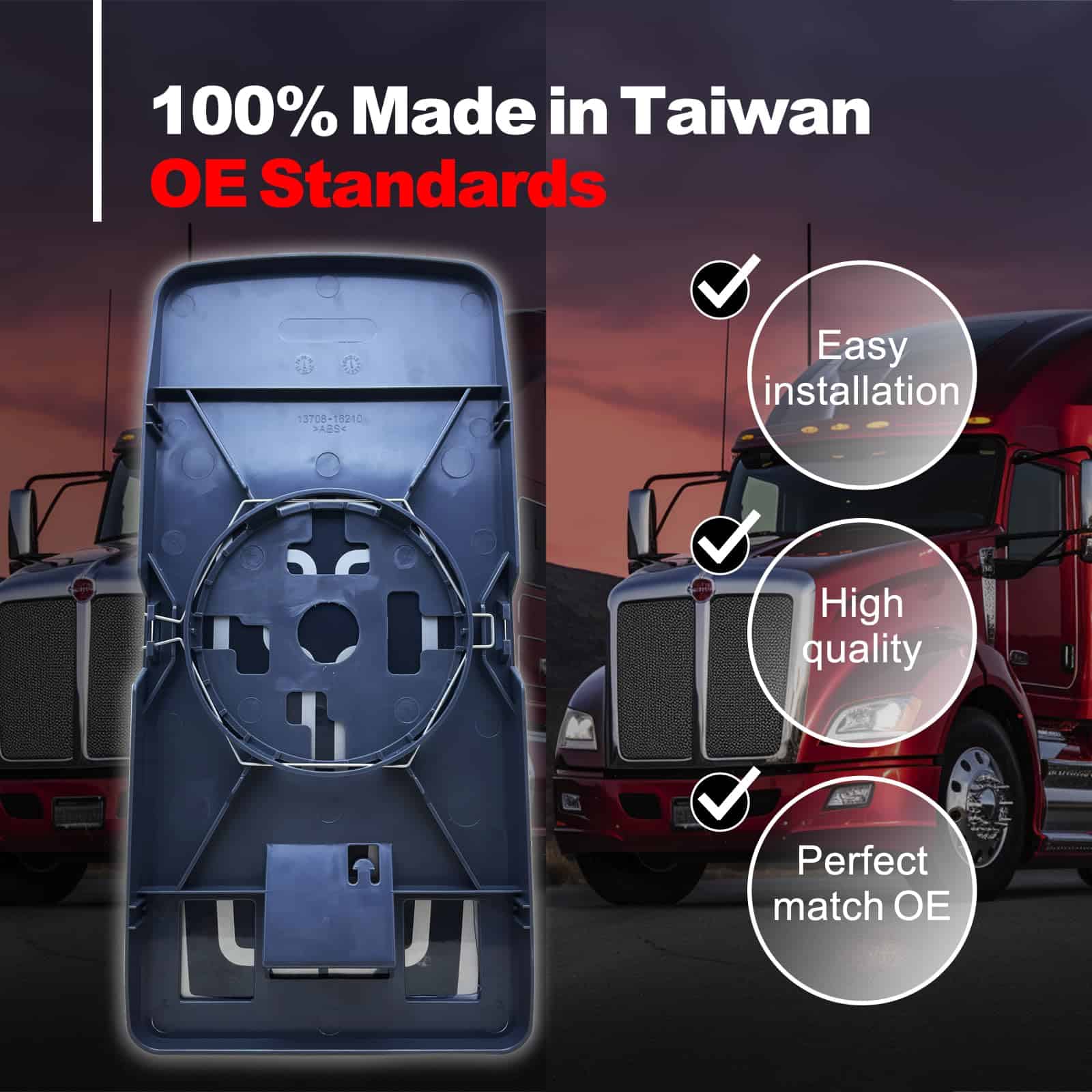 Espejo de Repuesto SPLENDID para Freightliner Columbia - Imagen 6