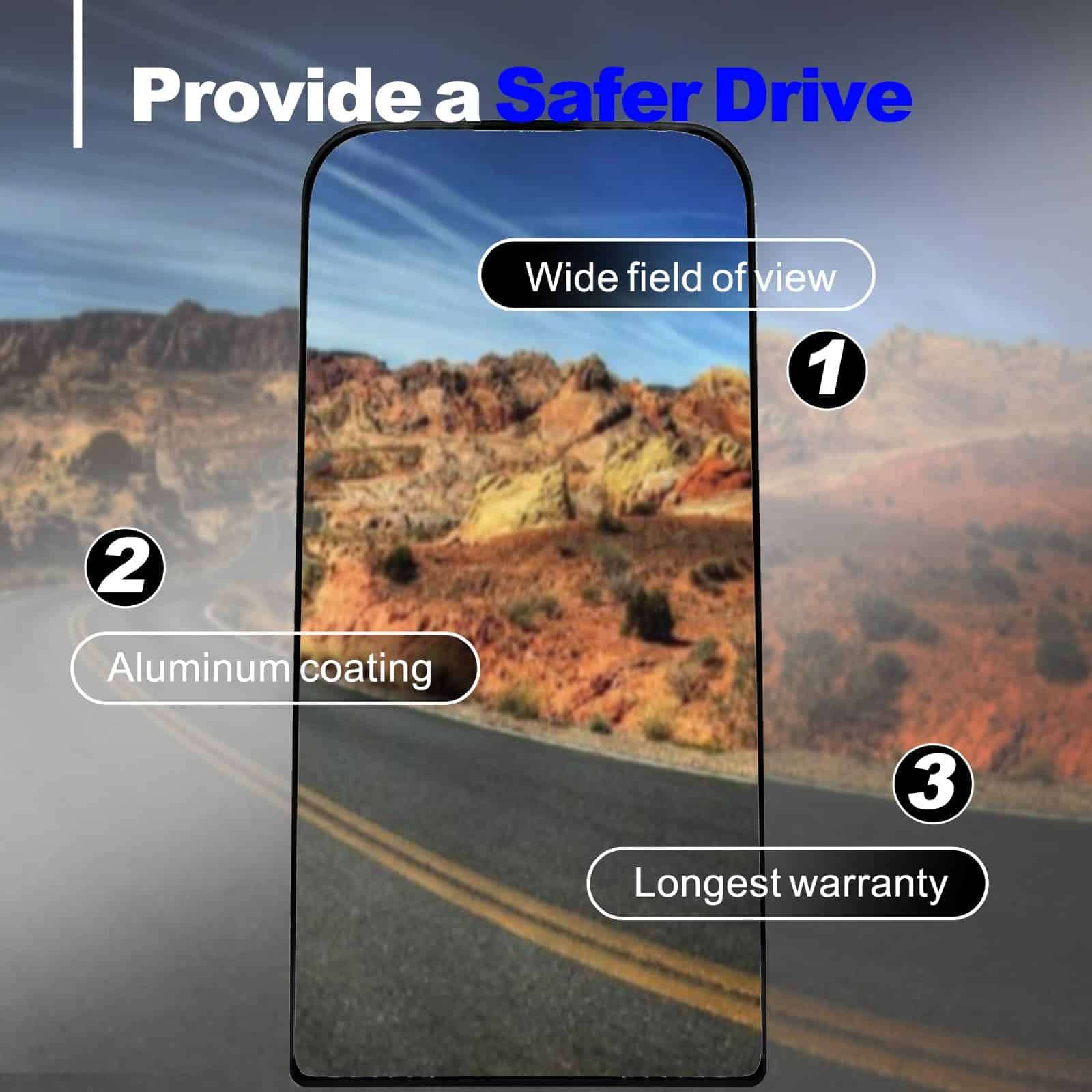 Espejo de Repuesto SPLENDID para Freightliner Columbia - Imagen 4