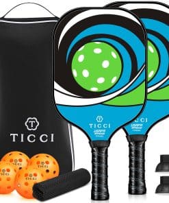 Conjunto de 2 Palas de Pickleball de Grafito Premium