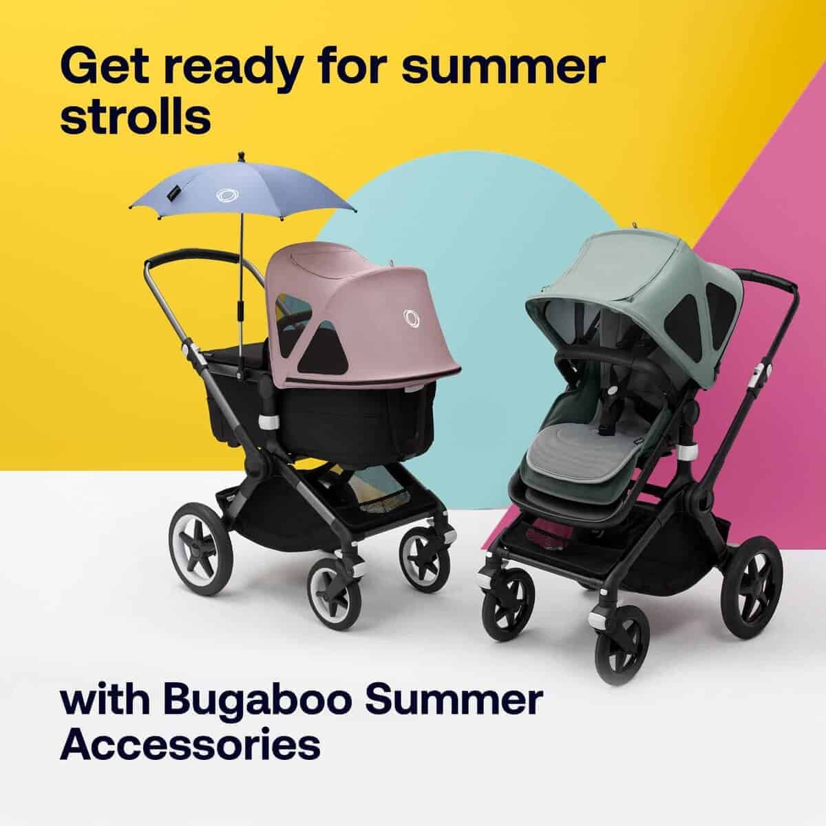Capota Solar Bugaboo Breezy, Extensible para Mayor - Imagen 8