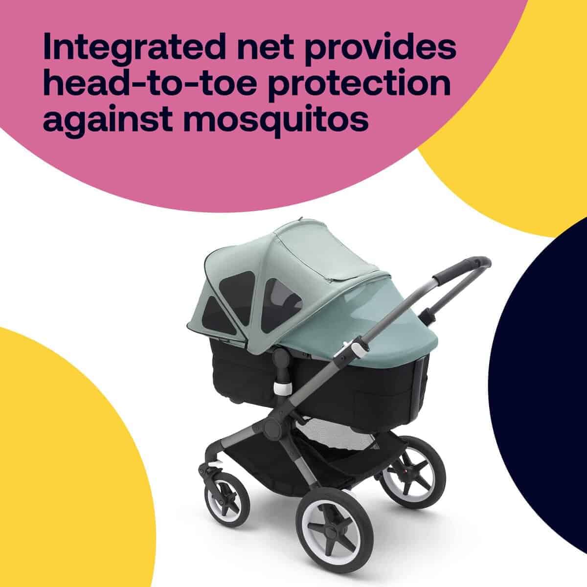 Capota Solar Bugaboo Breezy, Extensible para Mayor - Imagen 6