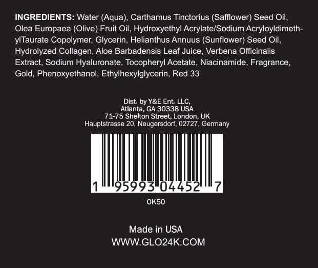 Crema Facial y de Cuello de Colágeno GLO24K con Oro de 24k, - Imagen 6