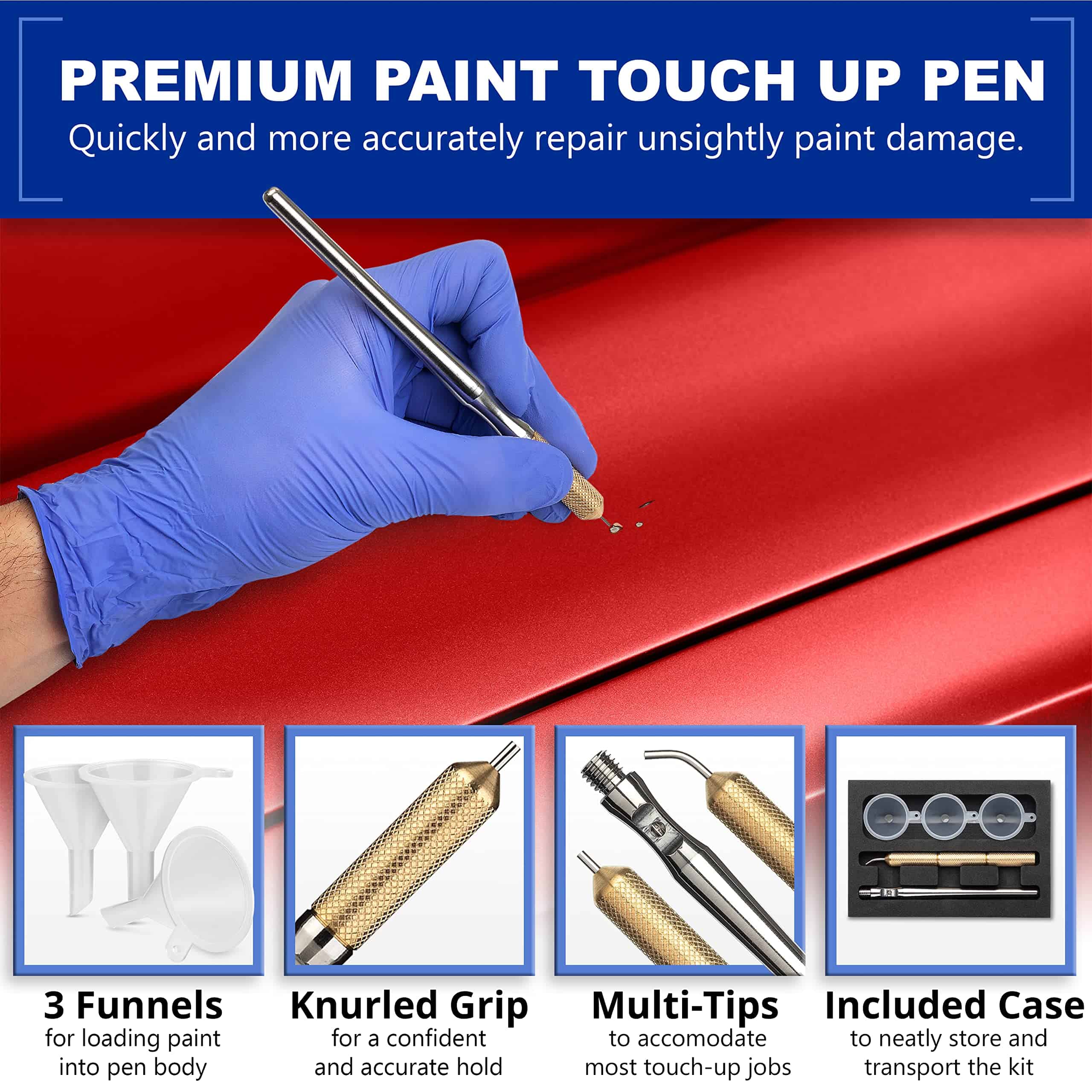 DOG RIVER TOOLS Bolígrafo aplicador de pintura de líneas - Imagen 3