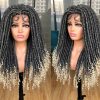 Pelucas de Faux Locs para Mujeres Negras Rizados con