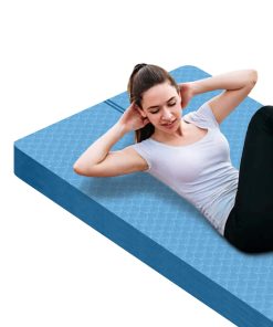 Tapete de Ejercicio Grande nuveti - -Azul Claro