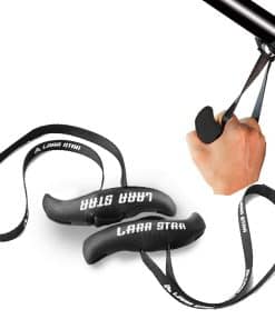 Agarres para Dominadas LARA STAR con Correa de Fitness -