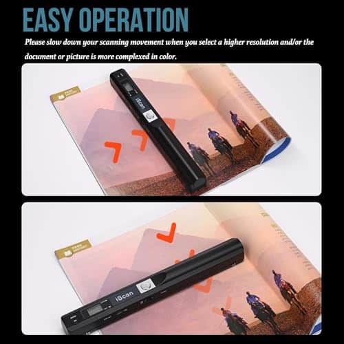 Escáner Portátil, Escáner de Fotos de Mano, Escáner de - Imagen 5