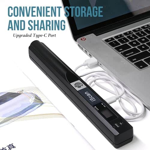 Escáner Portátil, Escáner de Fotos de Mano, Escáner de - Imagen 7