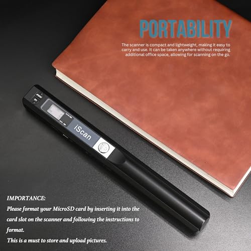 Escáner Portátil, Escáner de Fotos de Mano, Escáner de - Imagen 3