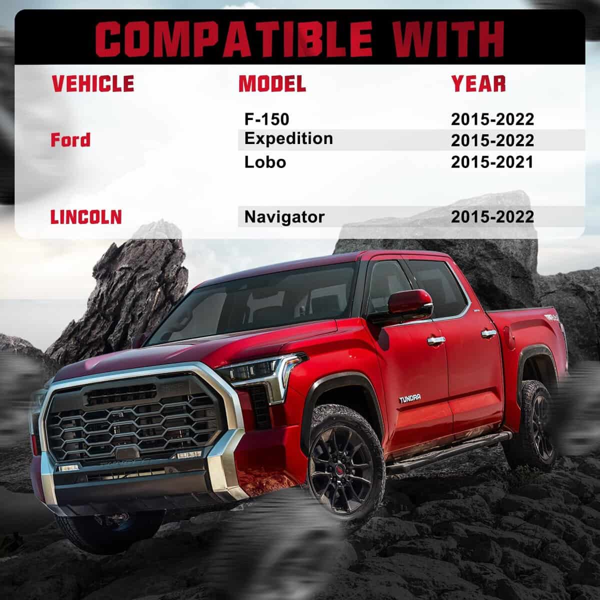 Espaciador de Rueda BDFHYK 6x135mm, 2 pulgadas Espaciador - Imagen 5