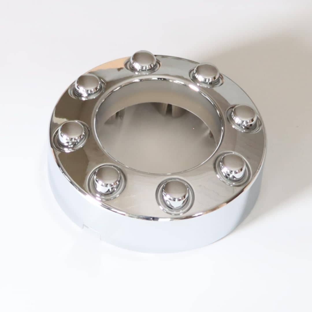 Tapacubo de Rueda Central Cromado Abierto para Fit