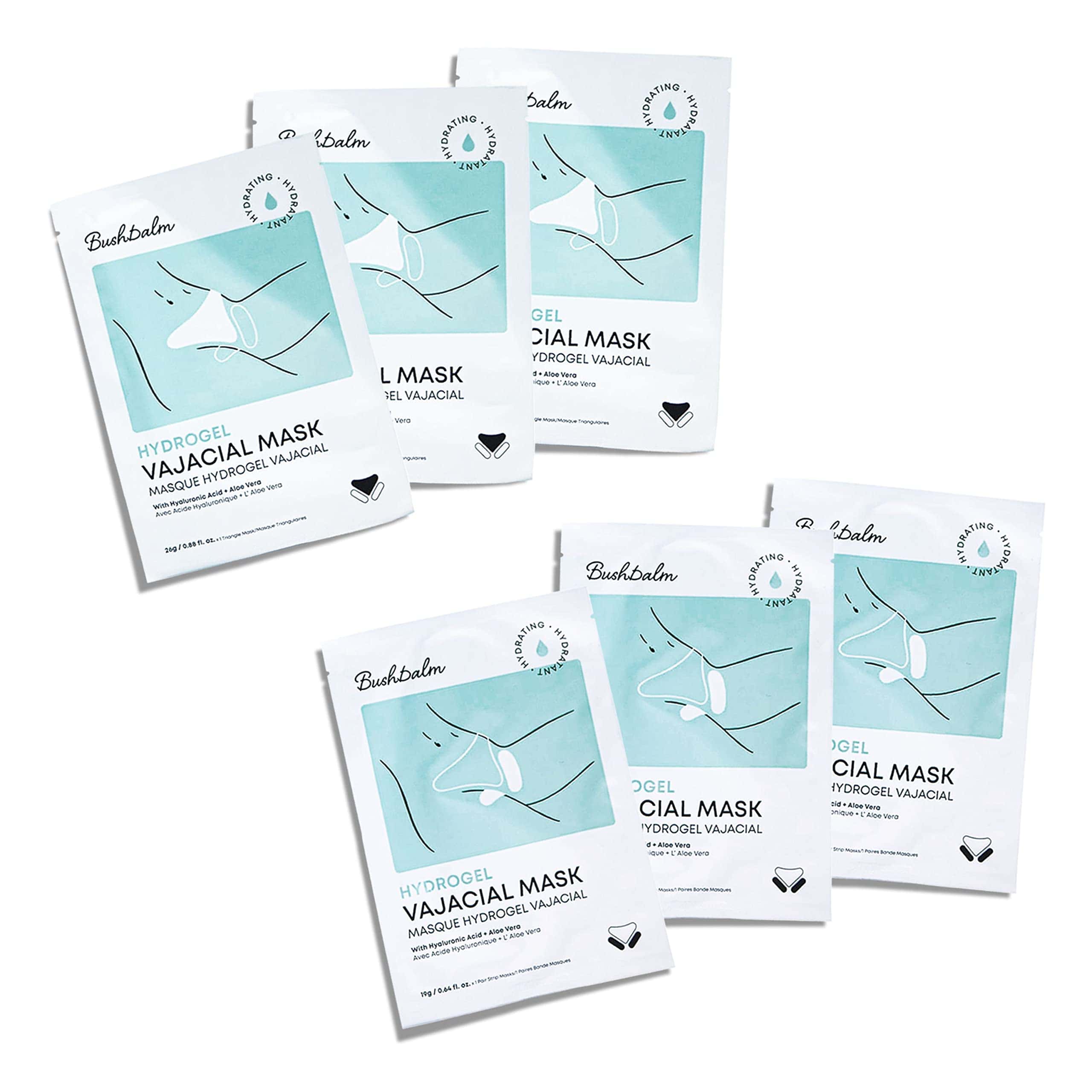 Mascarilla Hidrogel Vajacial Bushbalm - Mascarilla
