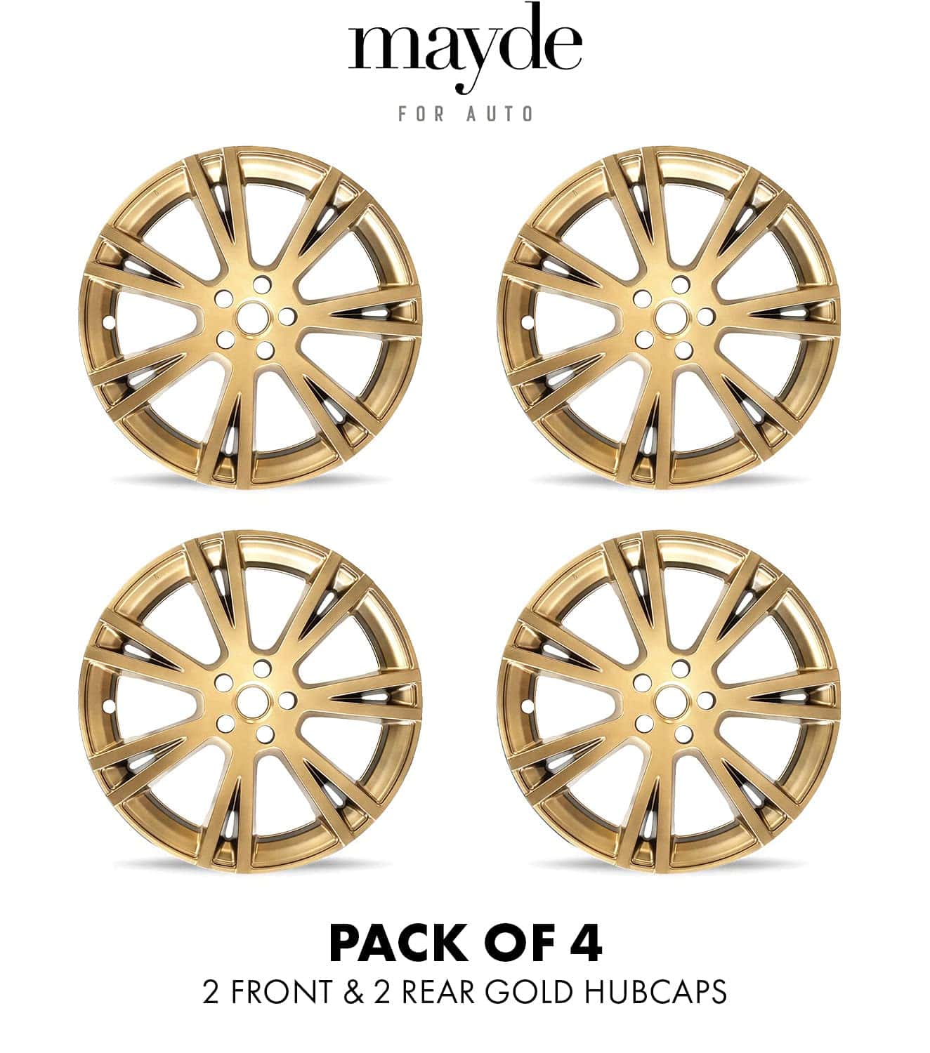 Tapacubos Mayde de 19 pulgadas para Tesla Model Y -Dorado - Imagen 7