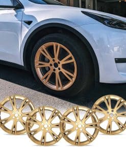 Tapacubos Mayde de 19 pulgadas para Tesla Model Y -Dorado