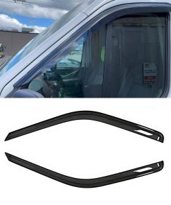 Deflector de viento lateral impermeable -Humo Oscuro