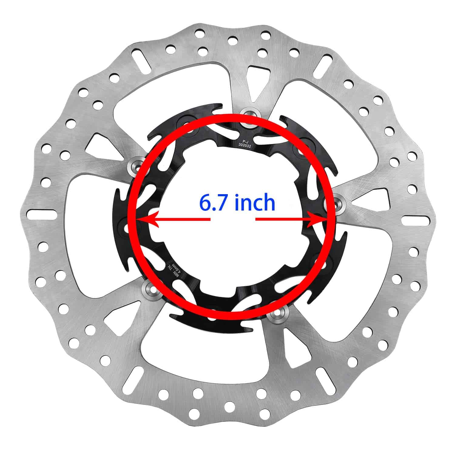 POWER JAMES 14.0" Floating Big Front Enforcer Impeller - Imagen 4