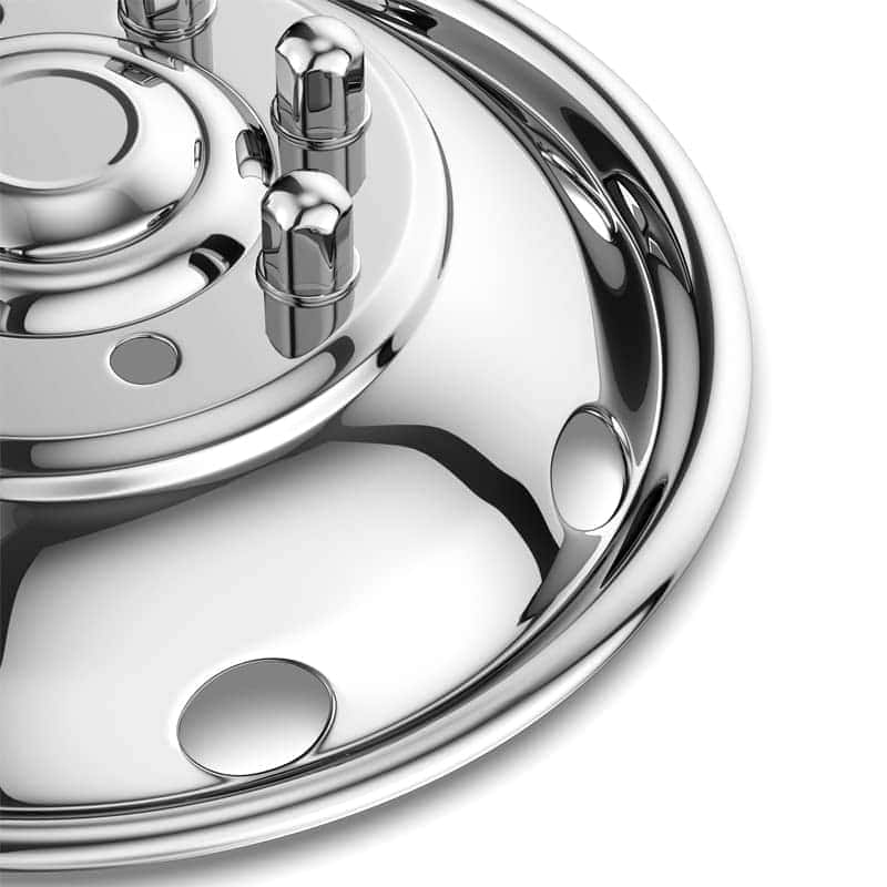 SIMULADOR DE RUEDAS DOBLES DE 16" DE ACERO INOXIDABLE - Imagen 4