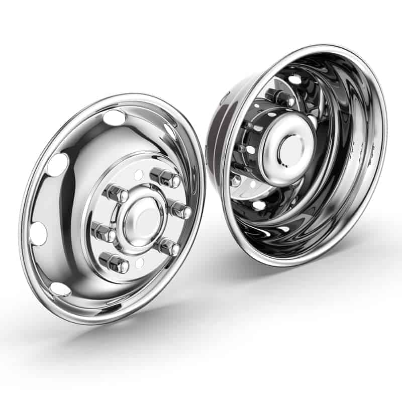 SIMULADOR DE RUEDAS DOBLES DE 16" DE ACERO INOXIDABLE - Imagen 6