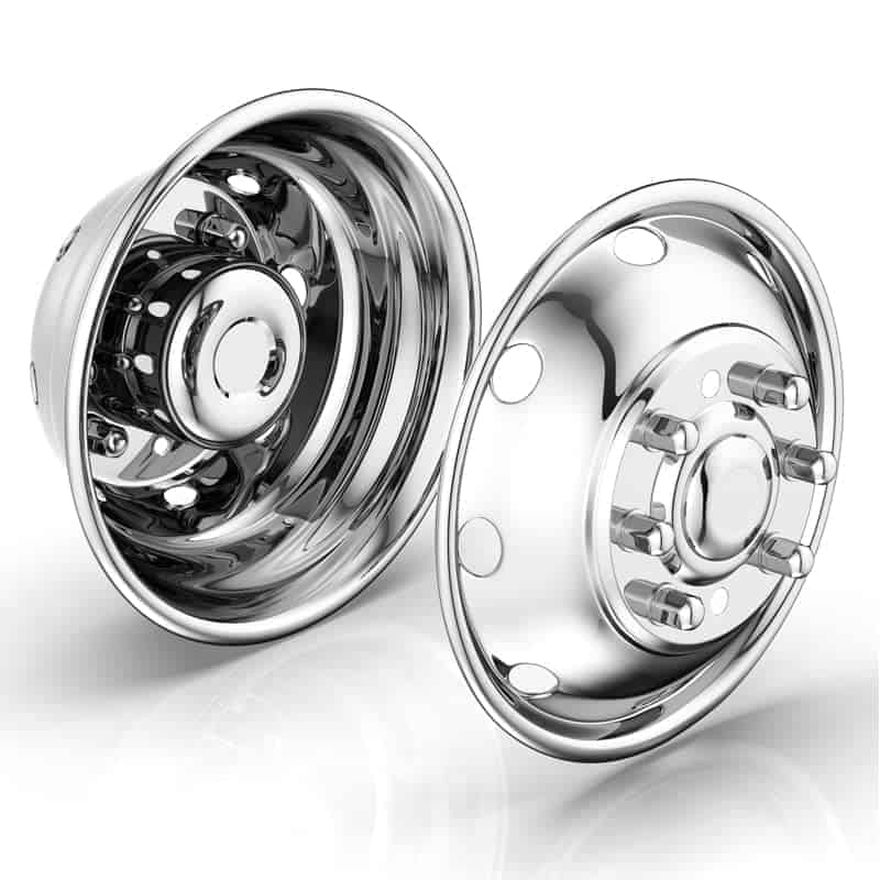 SIMULADOR DE RUEDAS DOBLES DE 16" DE ACERO INOXIDABLE - Imagen 5